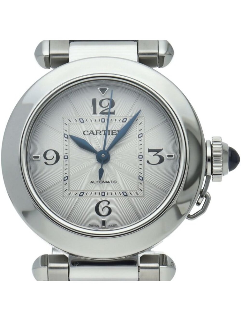 Cartier Pasha de Cartier Watch 35 SS Silver Polished
